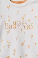 Комплект Суитшърт и панталон от органичен памук - Balloons Collection