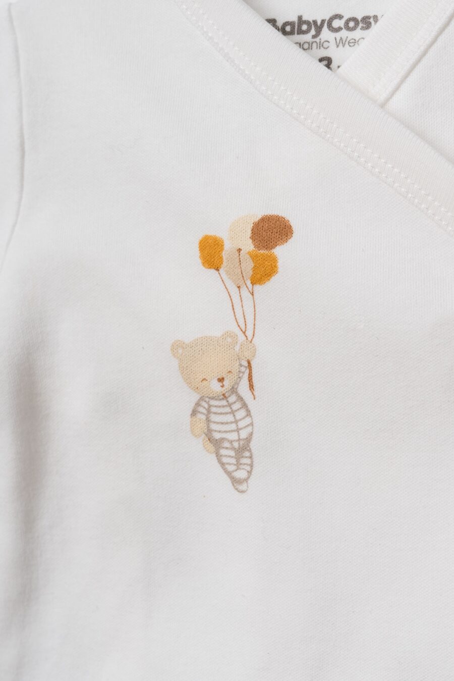 Комплект за изписване 5 части от органичен памук - Balloons Collection