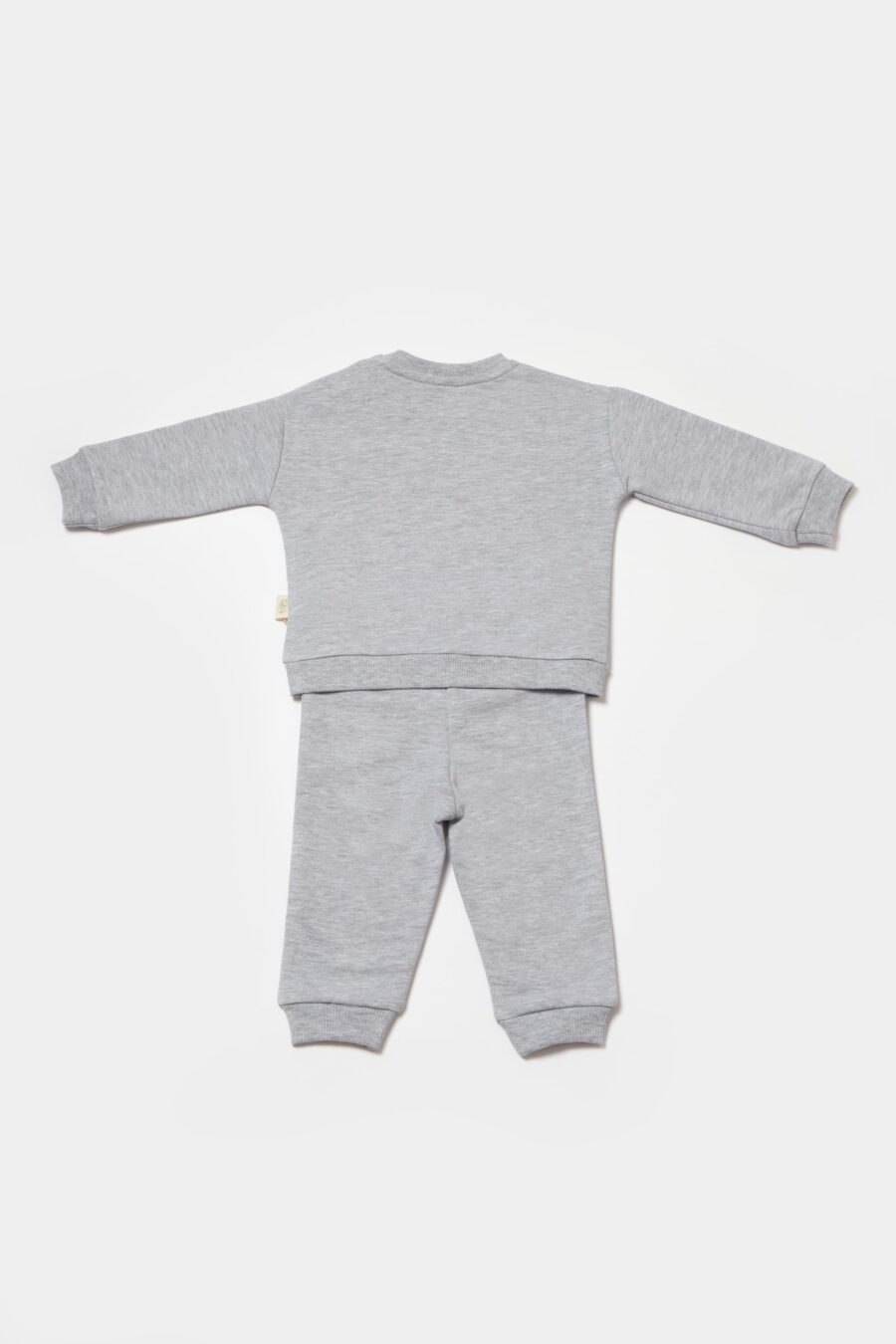 Комплект Суитшърт и панталон от органичен памук - Grey Color