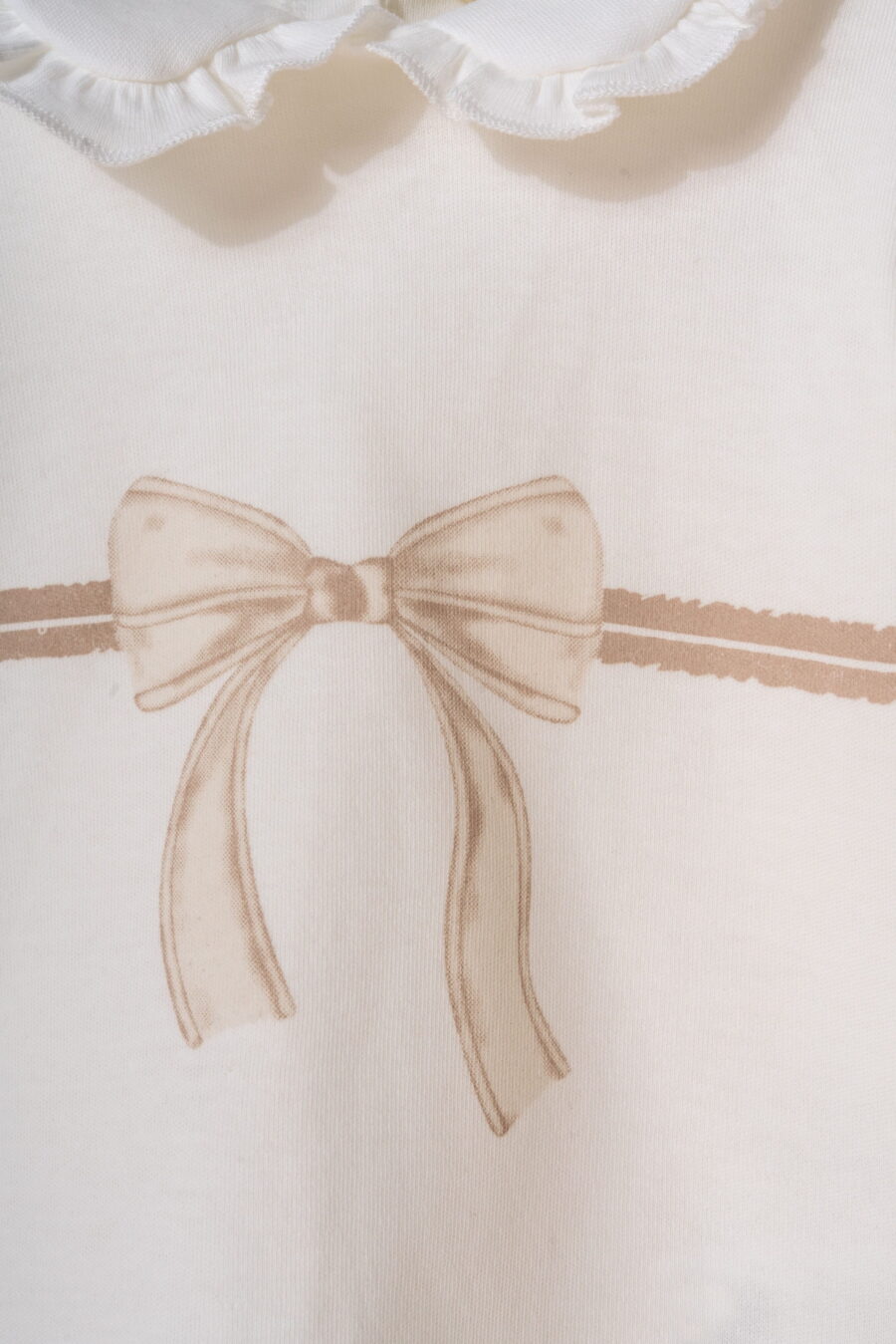 Комплект Блузка с панталон от органичен памук - Bow Collection