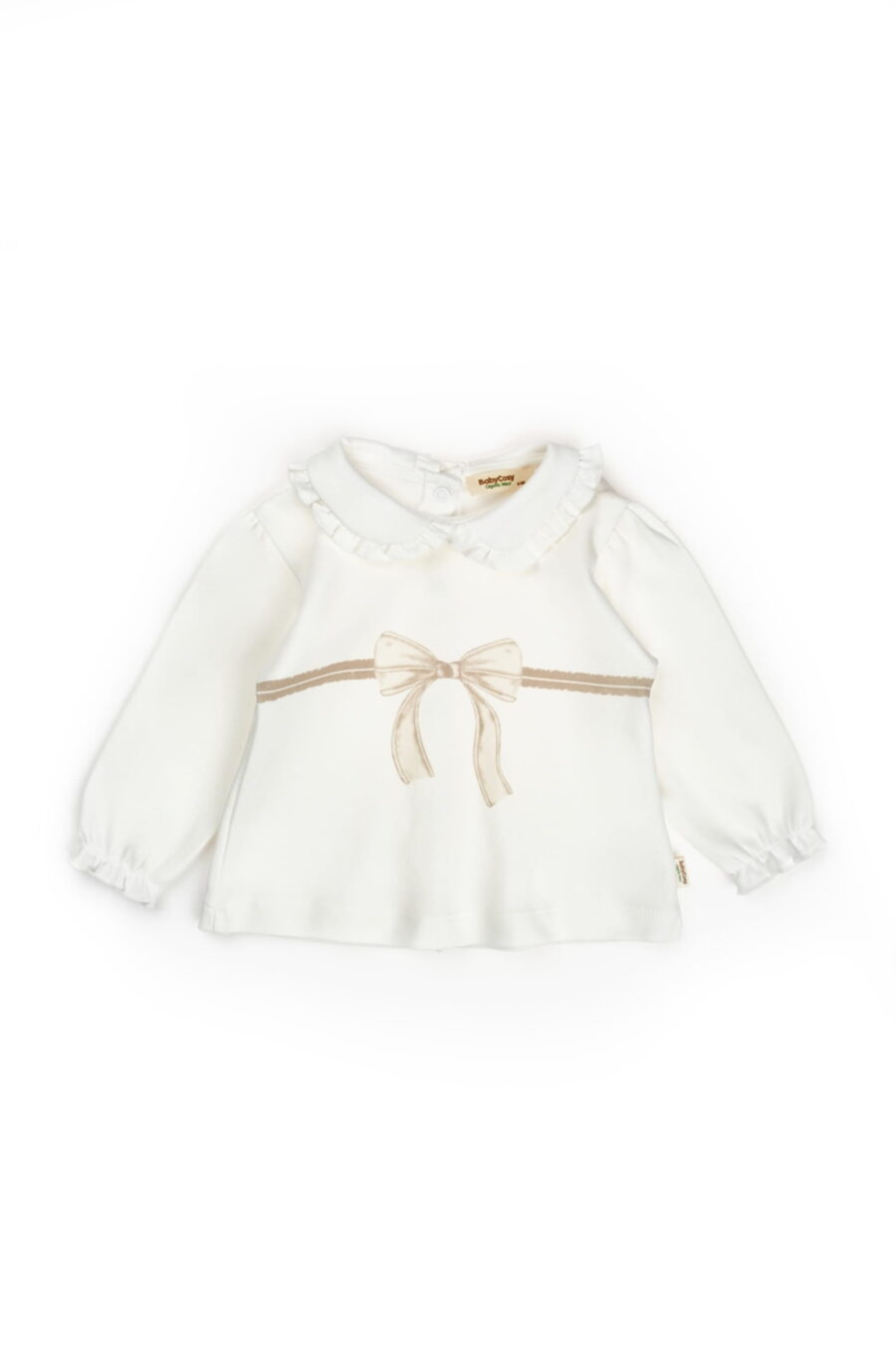 Комплект Блузка с панталон от органичен памук - Bow Collection