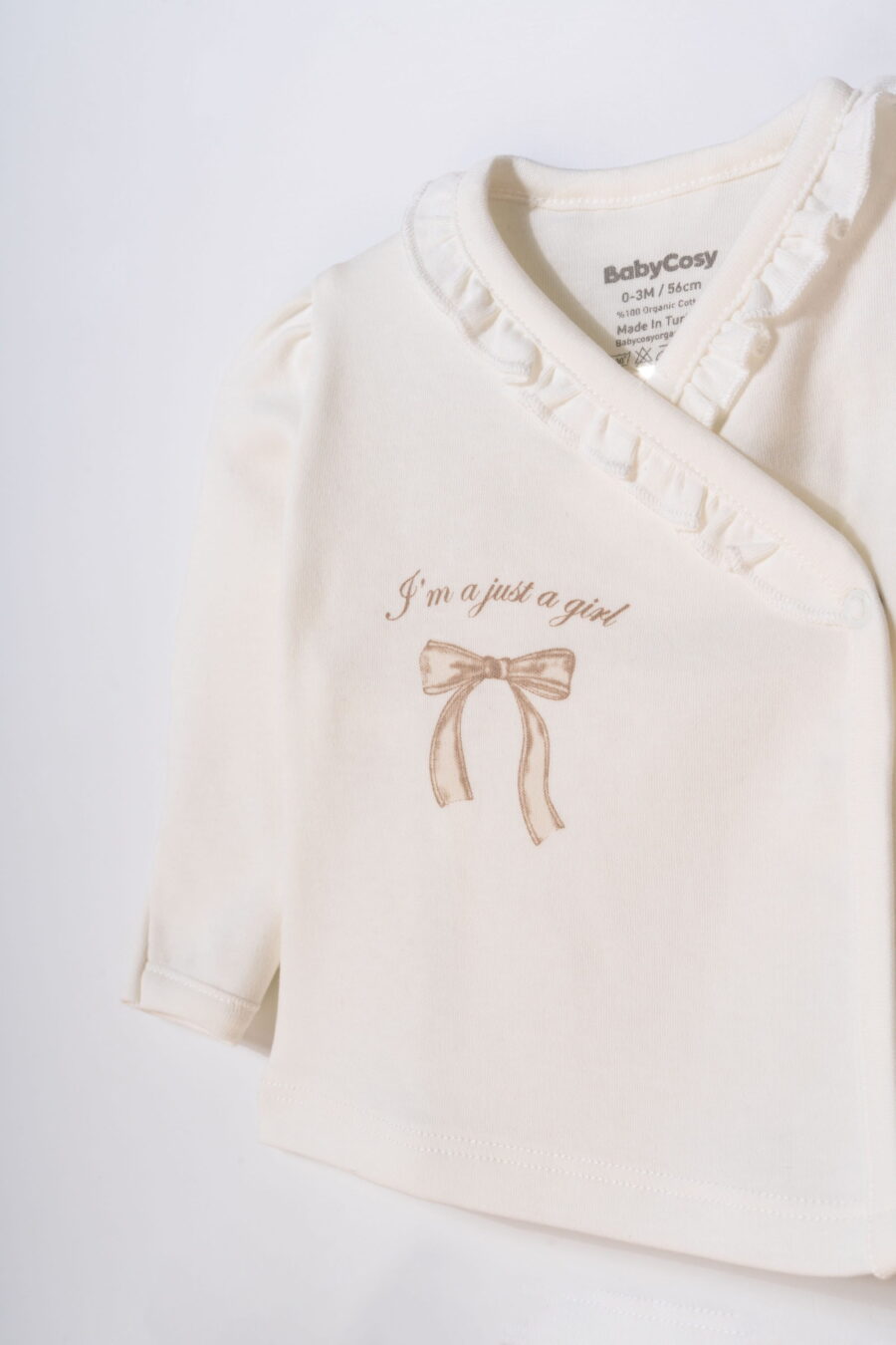 Комплект за изписване 5 части от органичен памук – Bow Collection