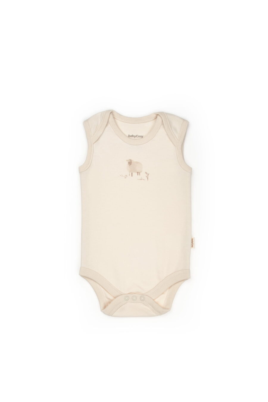Два броя Бодита без ръкави от органичен памук - Lamb Collection