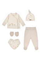 Комплект за изписване 5 части от органичен памук – Lamb Collection