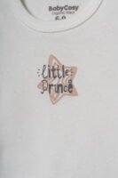 Два броя Бодита с къс ръкав от органичен памук - Little Prince Collection