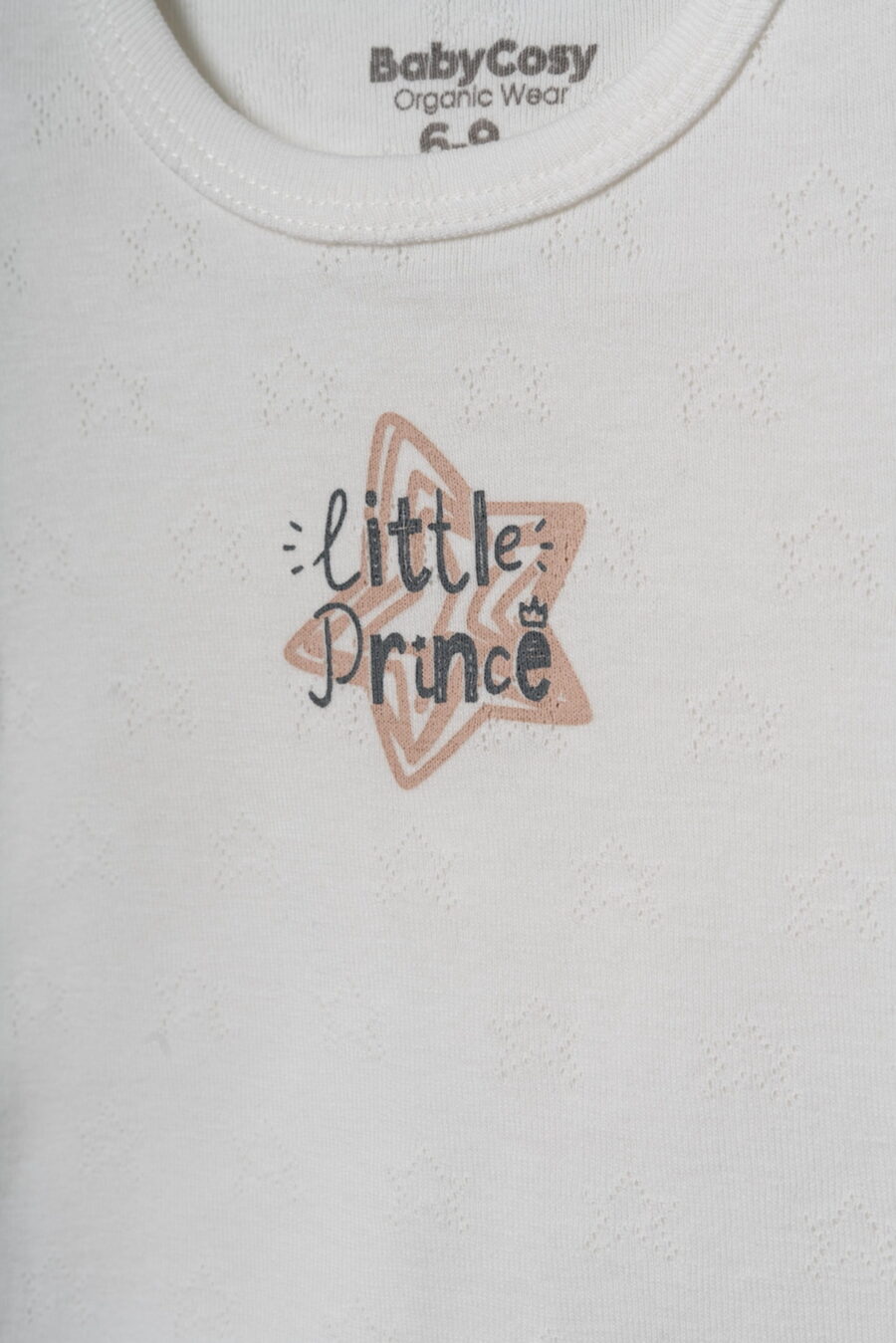 Два броя Бодита с къс ръкав от органичен памук - Little Prince Collection