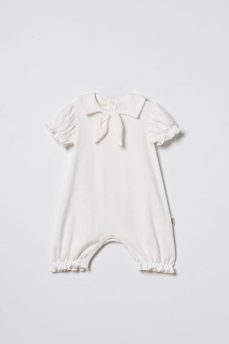 Ромпър с къс ръкав от органичен памук - Little Princess Collection