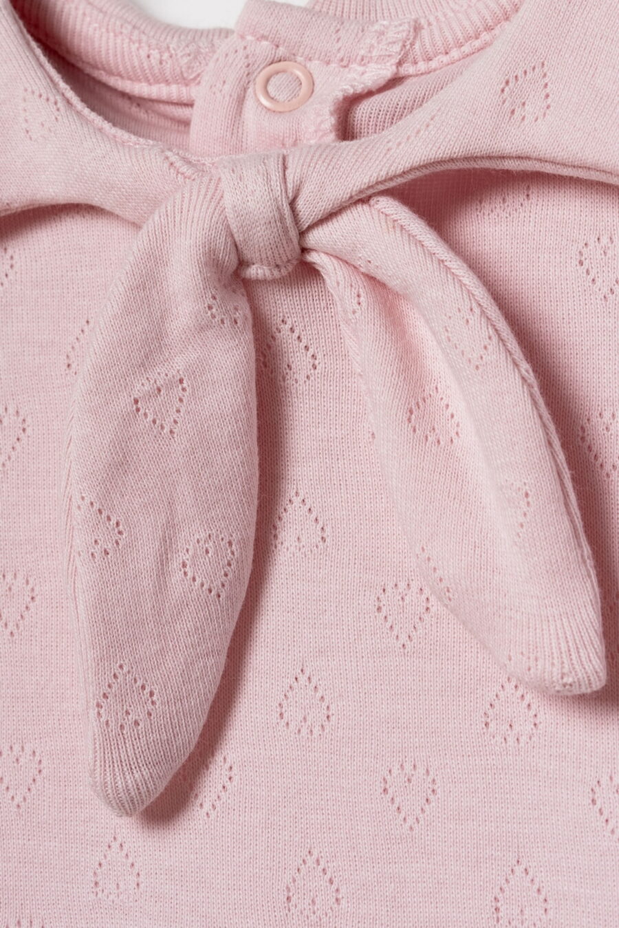 Ромпър с къс ръкав от органичен памук - Little Princess Collection