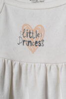 Рокля с лента за глава от органичен памук - Little Princess Collection