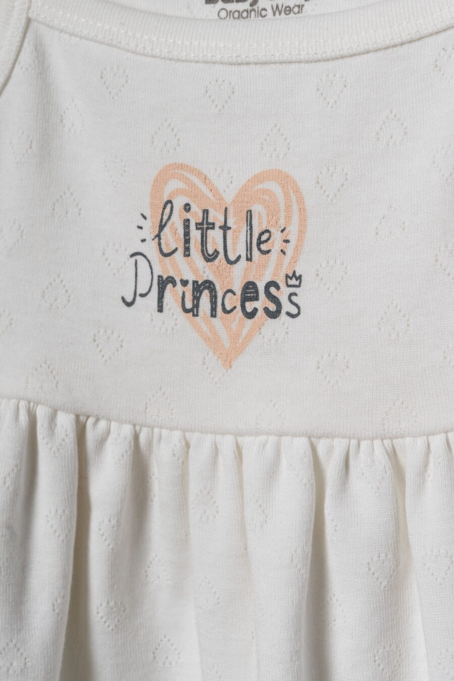 Рокля с лента за глава от органичен памук - Little Princess Collection