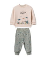 Комплект Суитшърт и панталон от органичен памук - Undersea world Collection