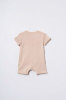 Два броя Бодита с къс ръкав тип прегърни ме от органичен памук - Little Princess Collection