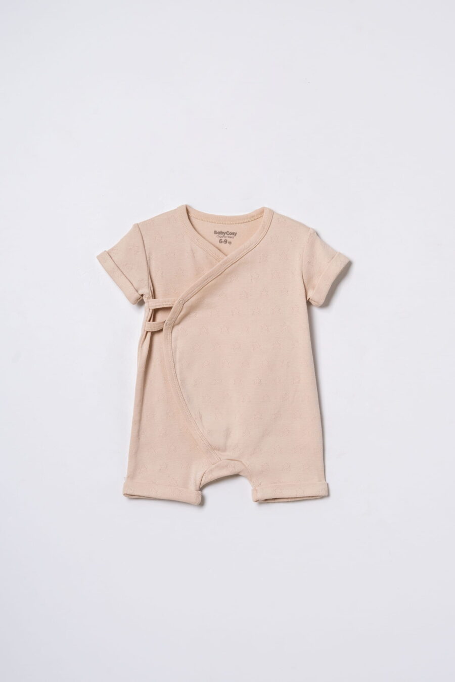 Два броя Бодита с къс ръкав тип прегърни ме от органичен памук - Little Princess Collection