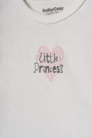 Комплект Тениска и къси панталонки от органичен памук - Little Princess Collection